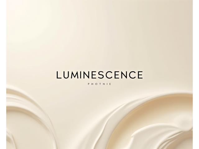Identité visuelle pour une marque de luxe appelée 'Luminescence'